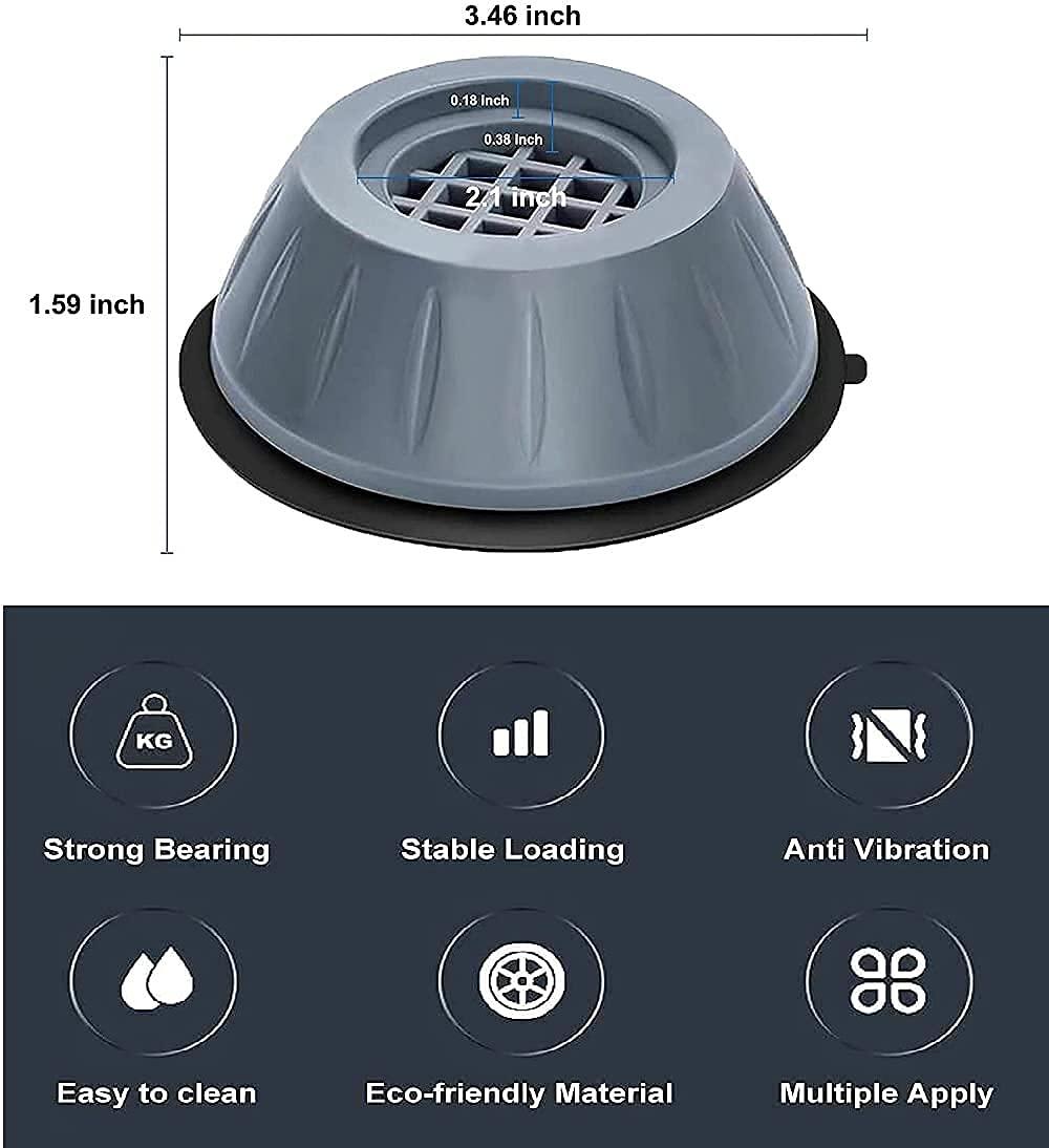 Anti - Vibration Pads.| 4 Pcs
