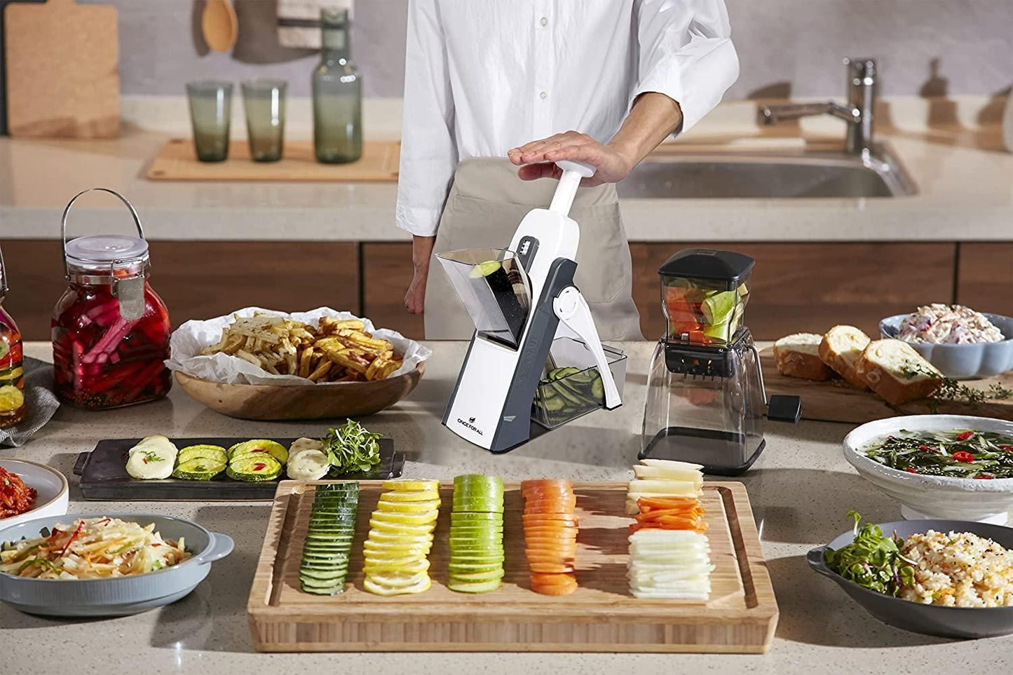 Vegetable Chopper Slicer for Kitchen. TrendyTrove