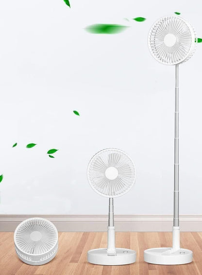 Adjustable Height Rechargeable Standing Fan.