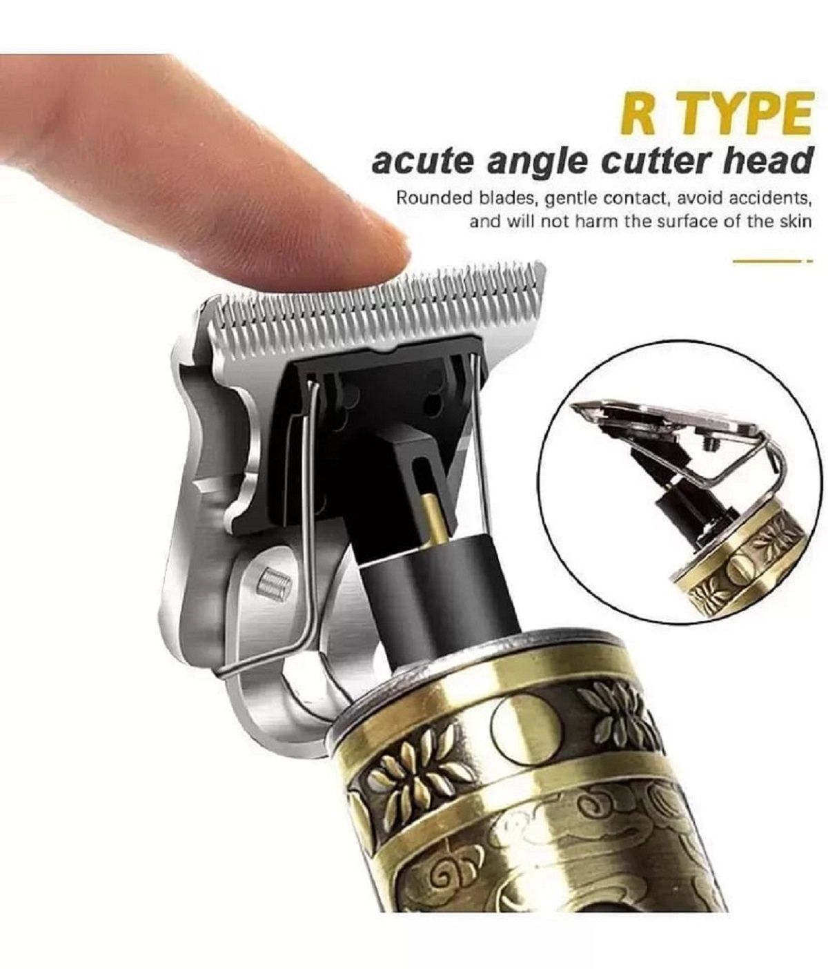 Men's Hair Budha Trimmer. [ Package Contains:1 ]