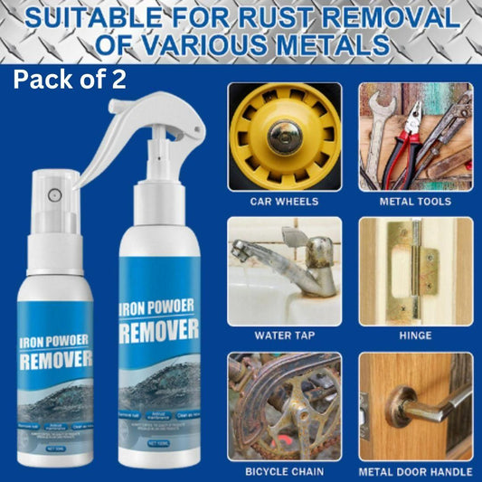Car Rust Remover Spray 100ml | [Pack of 2]