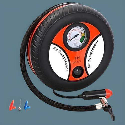 Automatic Car Air Compressor for cars & bikes. | pack of 1, palstic|
