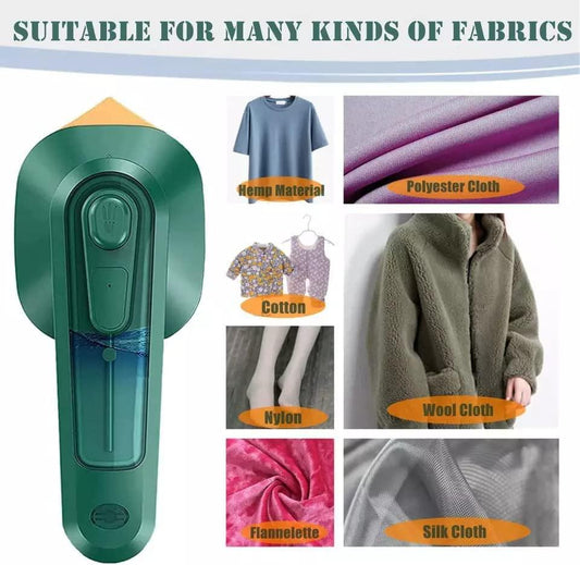 Portable Iron Travel Steamer for Clothes.