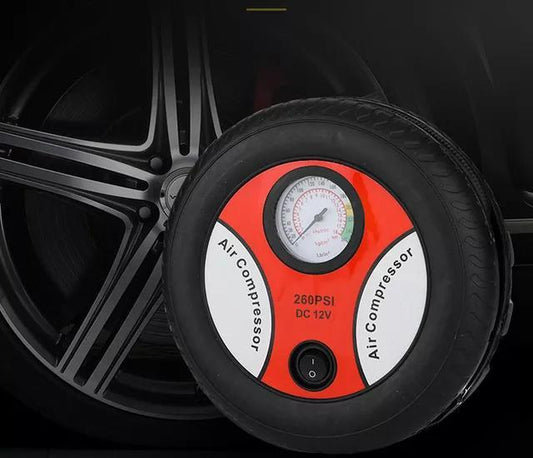 Automatic Car Air Compressor for cars & bikes. | pack of 1, palstic|